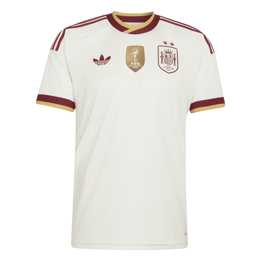 Spain Fora Copa do Mundo Camisa 2026 Branco