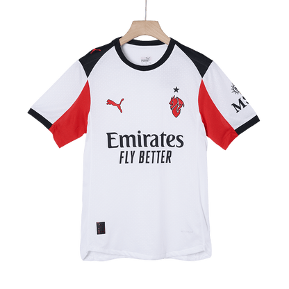 Jogador FOFANA #19 AC Milan Fora Futebol Camisas 2025/26 Branco