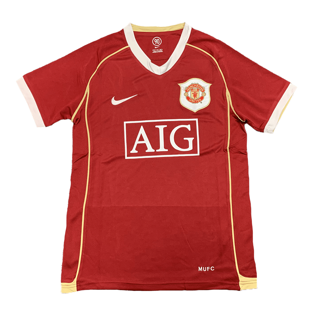 Camisola de futebol retro Manchester United Home 2006/07 2025/26