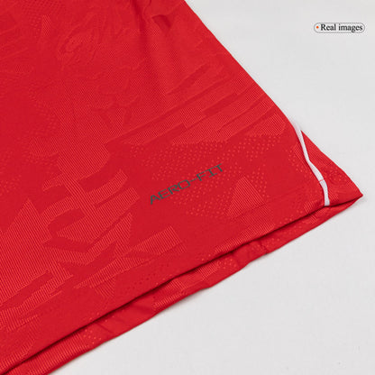 Versão do Jogador RICE #4 Inglaterra Fora Copa do Mundo Futebol Camisas 2026 Vermelho