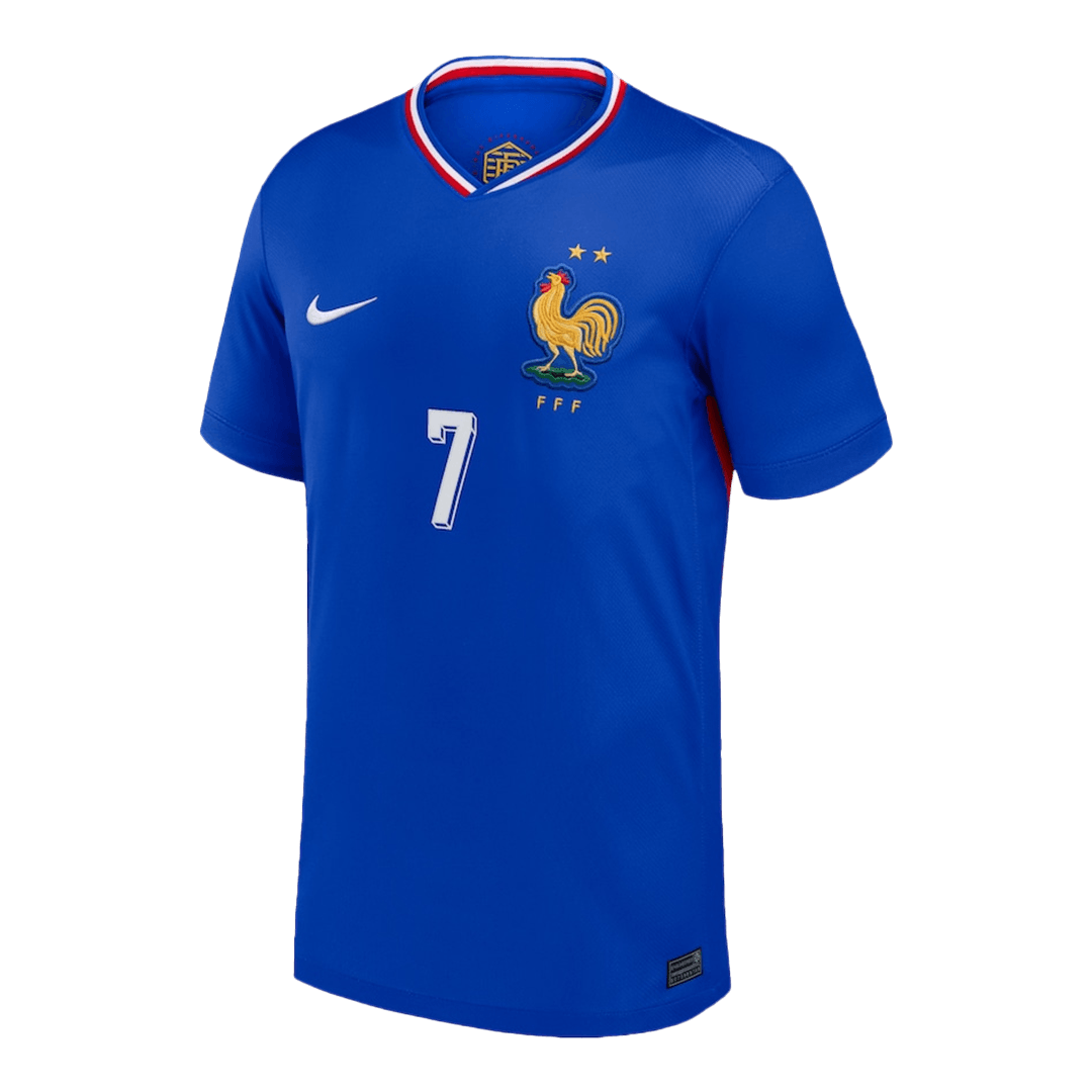 Camisola GRIEZMANN #7 França Casa personalizada