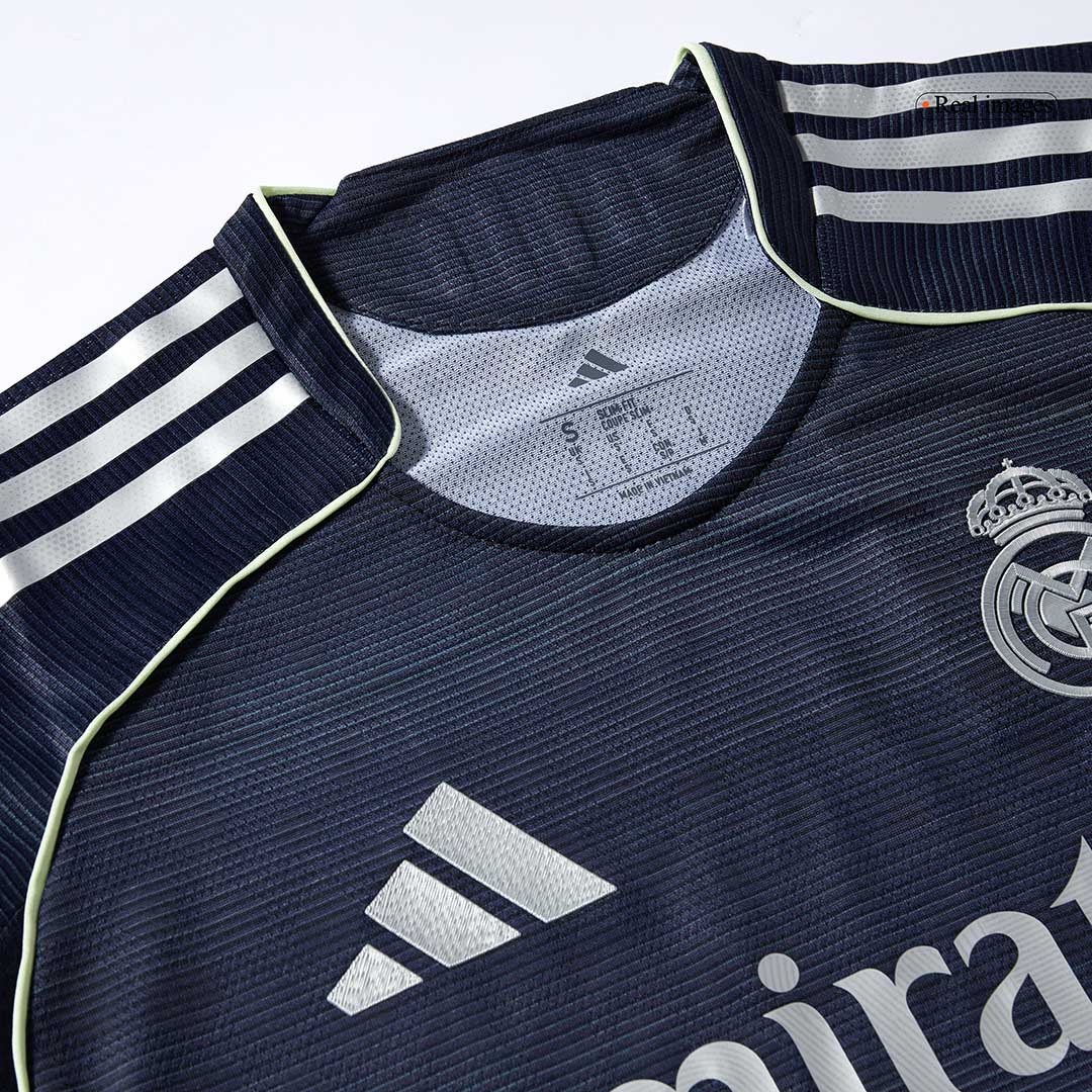Jogador Real Madrid Fora Futebol Camisas 2025/26 Marinha