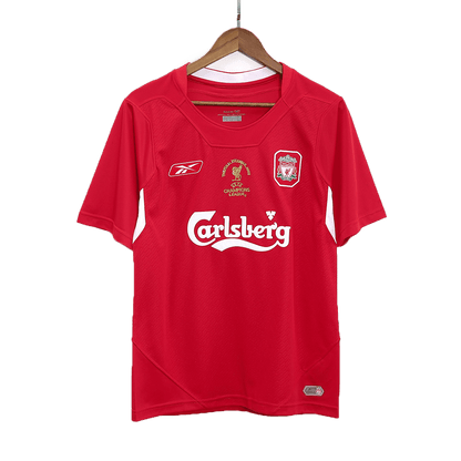 Camisola de futebol retro do Liverpool 2005 - UCL 2025/26
