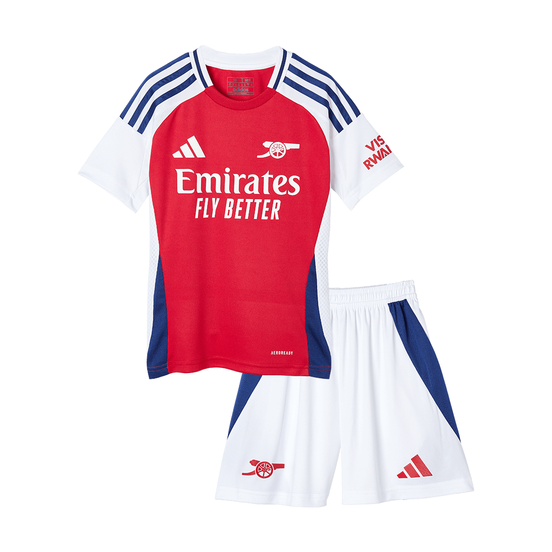 Arsenal Infantil  Casa Futebol Camisa Conjunto (Camisa+Shorts+Meias)