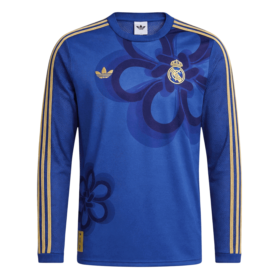 Real Madrid Manga comprida Camisa 2025/26 Azul camisola de futebol