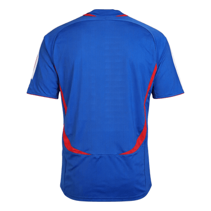 Retrô França Casa Copa do Mundo Camisa 2006 Azul