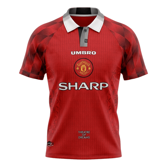 Retrô Manchester United Casa Camisa 1996/97 Vermelho camisola de futebol 2025/26