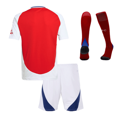Arsenal Infantil  Casa Futebol Camisa Conjunto (Camisa+Shorts+Meias)