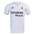 Retrô Real Madrid Casa Camisa 2003/04 Branco