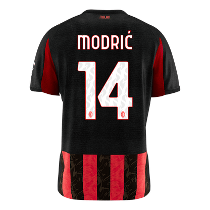 【Super Qualidade】MODRIĆ #14 AC Milan
 Casa Futebol Camisa 2025/26