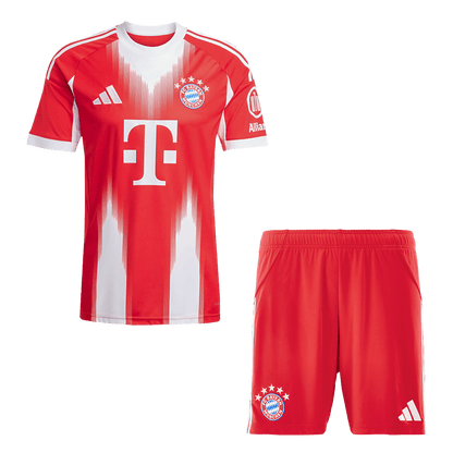【Super Qualidade】 Bayern Munich
 Casa Futebol Camisa 2025/26 Vermelho camisola de futebol