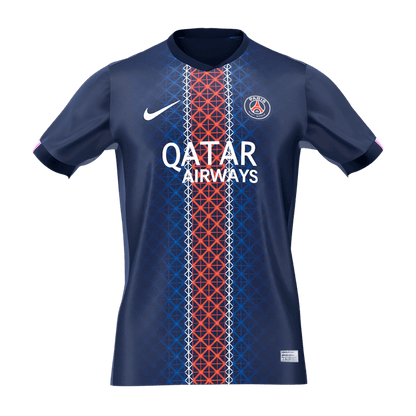 【Super Qualidade】 PSG
 Casa Futebol Camisa 2025/26 Marinha camisola de futebol
