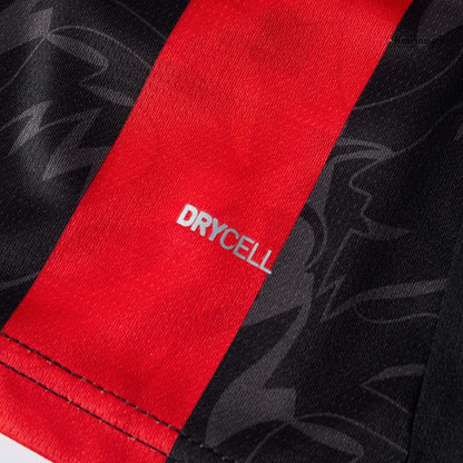 RAFA LEÃO #10 AC Milan Casa Camisa 2025/26-Vermelho & Preto