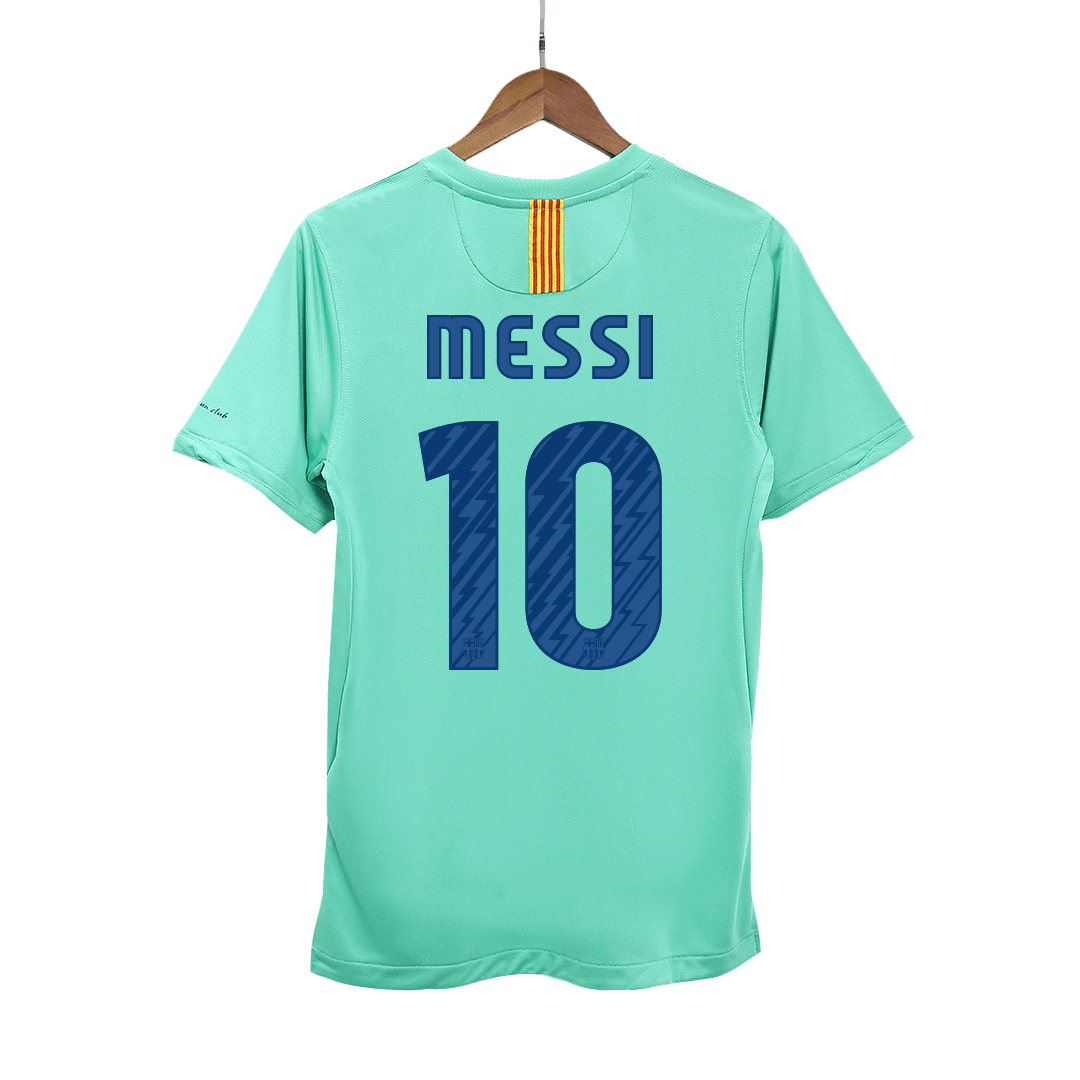 Camisola de futebol retro MESSI #10 Barcelona 2010/11 2025/26