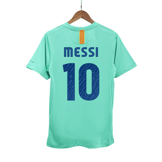 Camisola de futebol retro MESSI #10 Barcelona 2010/11 2025/26