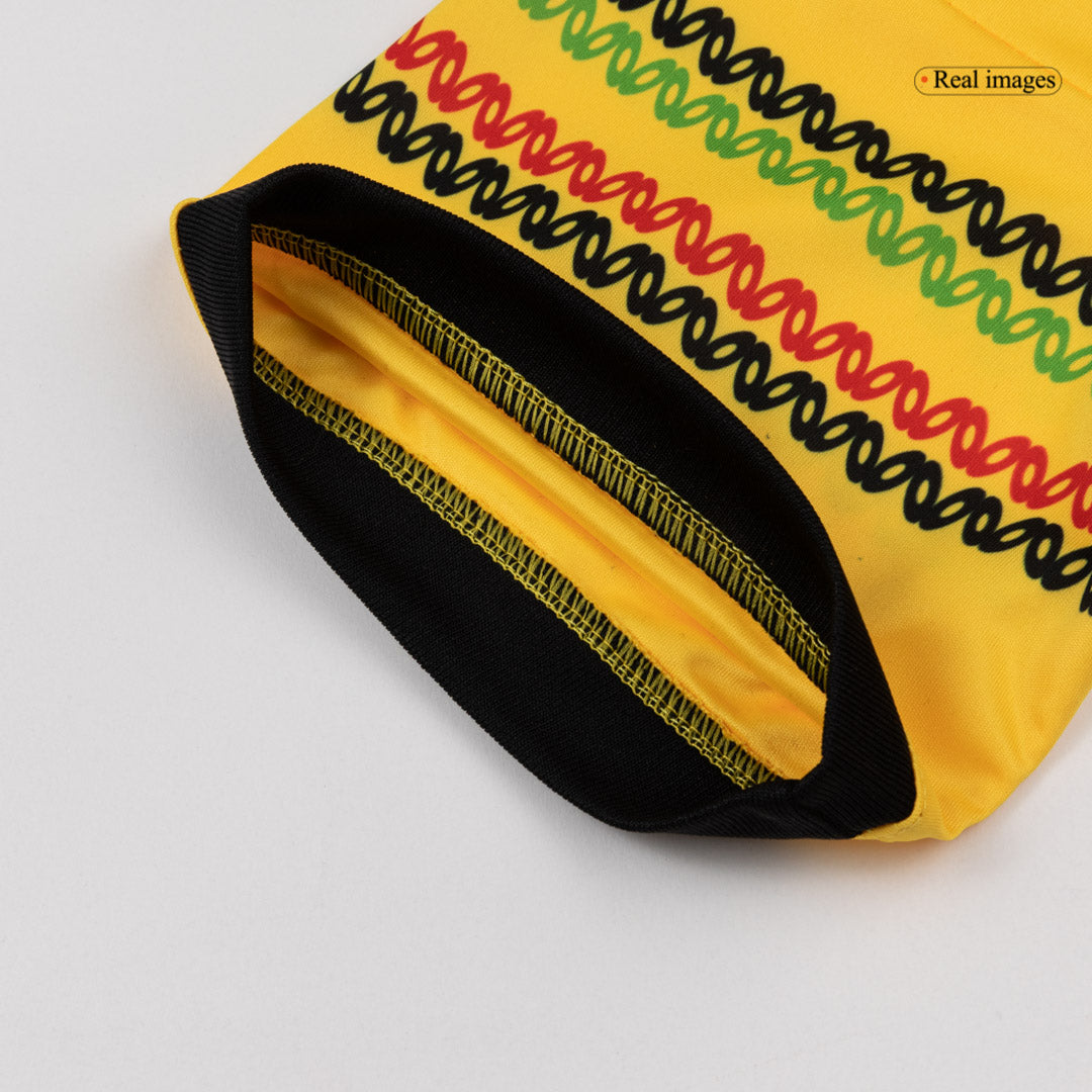 Jamaica Casa Camisa Copa do Mundo 2026 Amarelo - camisola de futebol para adeptos em - imagem 4