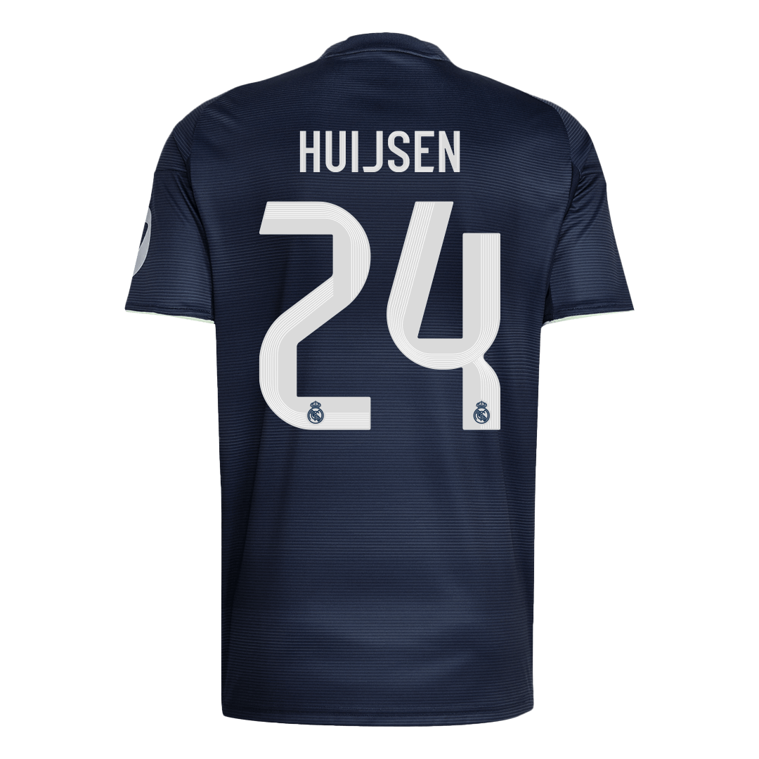 HUIJSEN #24 Real Madrid Fora Camisa 2025/26- Marinha