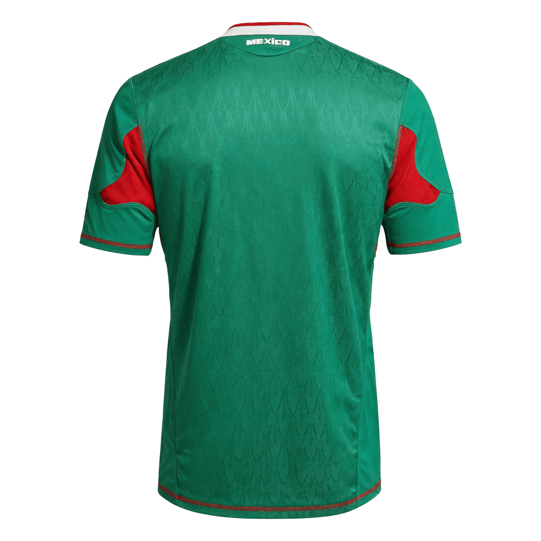 Retrô México Casa Copa do Mundo Camisa 2010 Verde