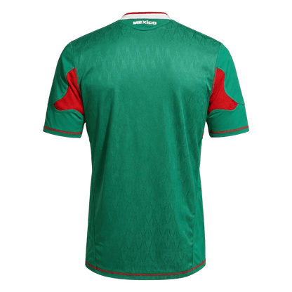 Retrô México Casa Copa do Mundo Camisa 2010 Verde