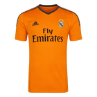 Retrô Real Madrid Terceira Camisa 2013/14 Laranja