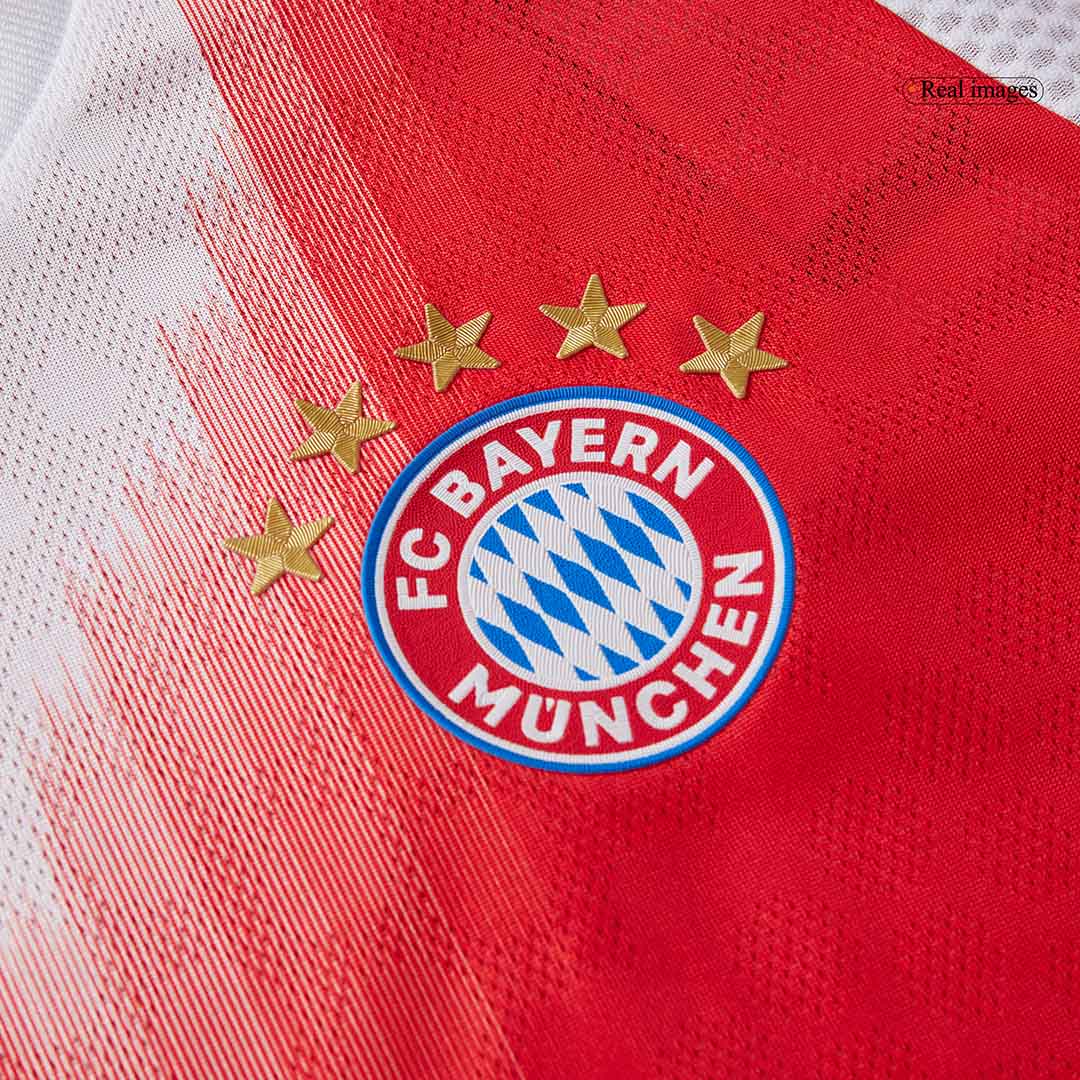 Jogador OLISE #17 Bayern Munich Casa Futebol Camisas 2025/26 Vermelho