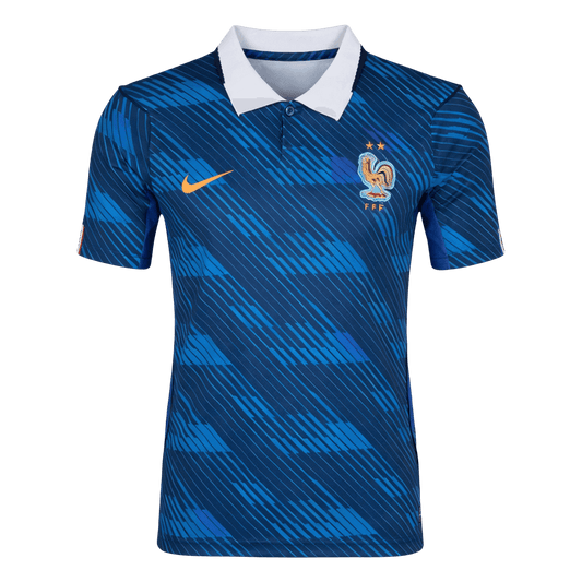 France Casa Camisa 2026 Azul - camisola de futebol para adeptos em Portugal