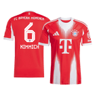 【Super Qualidade】KIMMICH #6 Bayern Munich
 Casa Futebol Camisa 2025/26 Vermelho