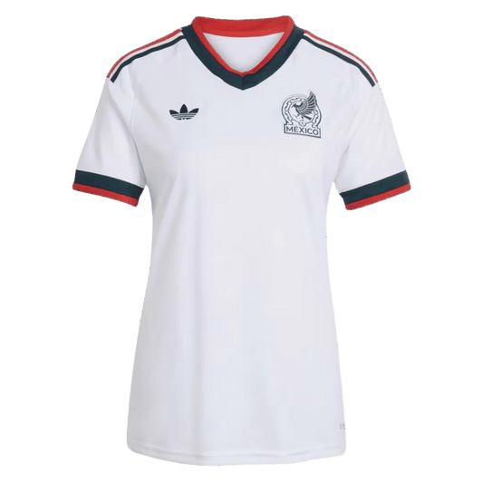Mulheres México Alternativa Camisa Copa do Mundo 2026 Branco