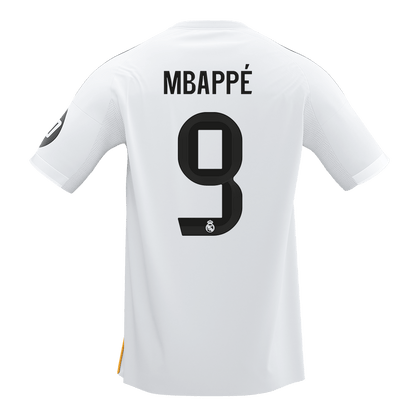【Super Qualidade】MBAPPÉ #9 Real Madrid
 Casa Futebol Camisa 2025/26 Branco