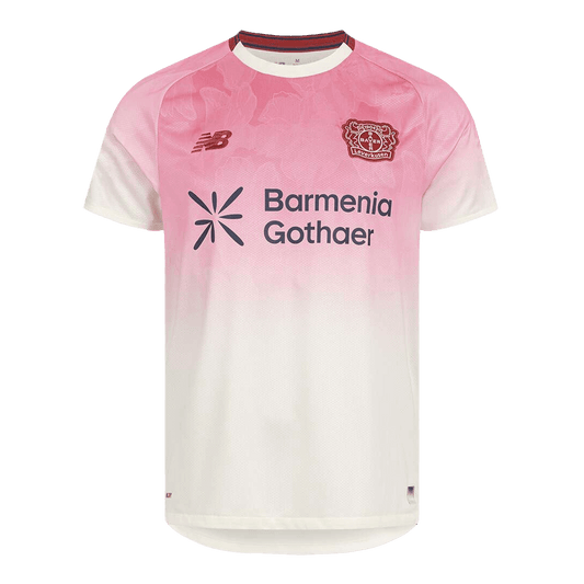 Bayer 04 Leverkusen Fora Camisa 2025/26 Rosa camisola de futebol