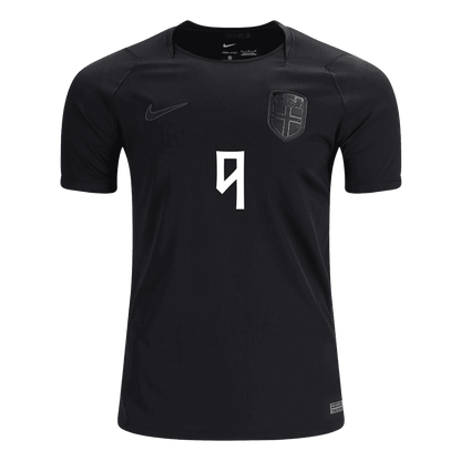 BRAUT HAALAND #9 Noruega Fora Copa do Mundo Camisa 2026 Preto