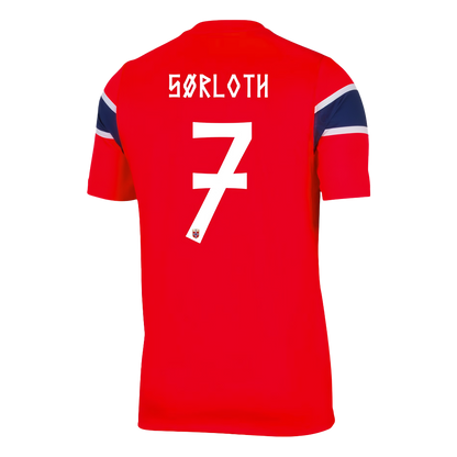 SØRLOTH #7 Noruega Casa Copa do Mundo Camisa 2026