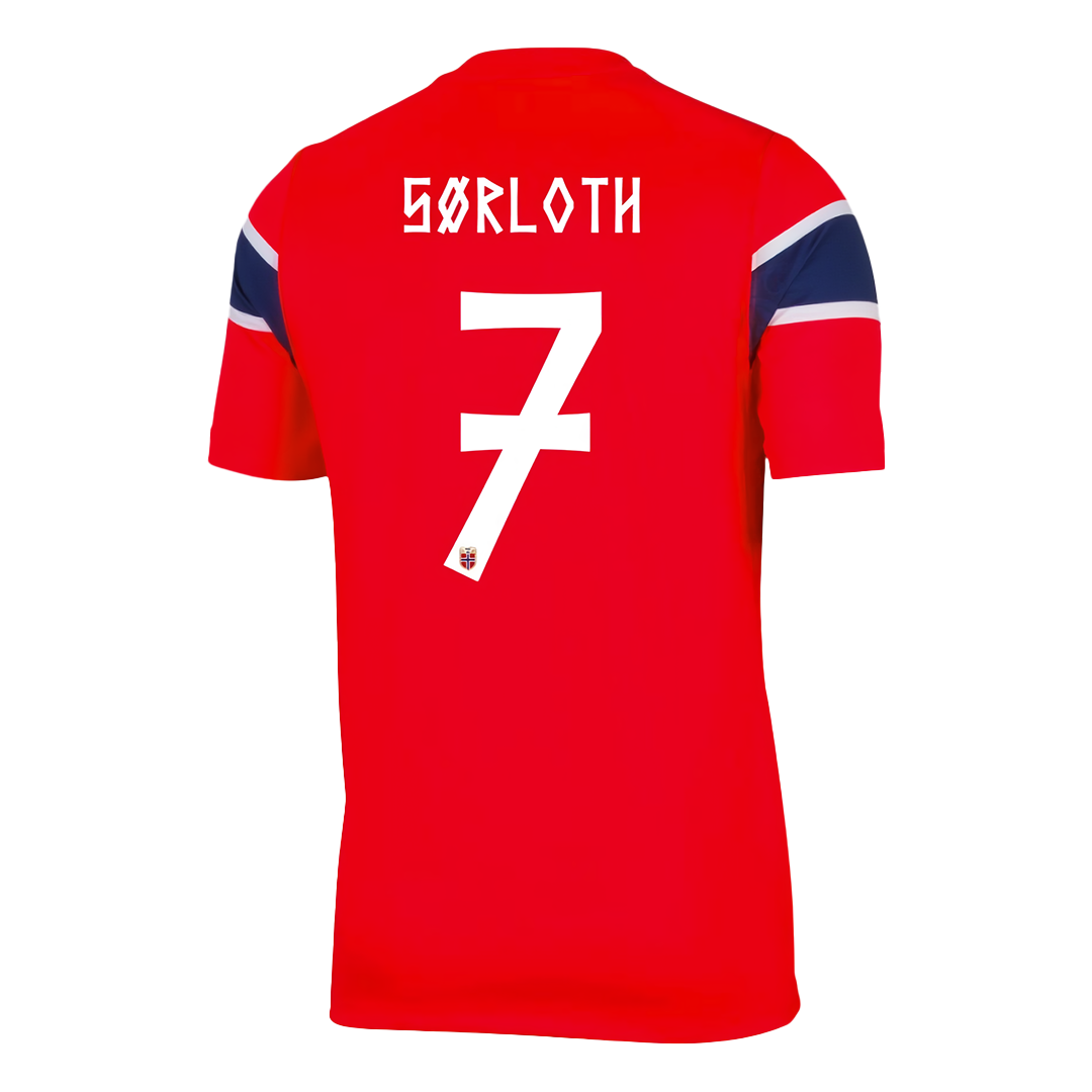 SØRLOTH #7 Noruega Casa Copa do Mundo Camisa 2026
