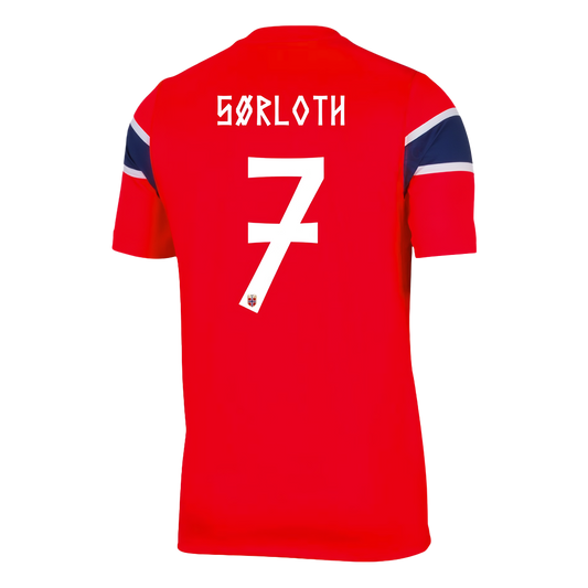 SØRLOTH #7 Noruega Casa Copa do Mundo Camisa 2026
