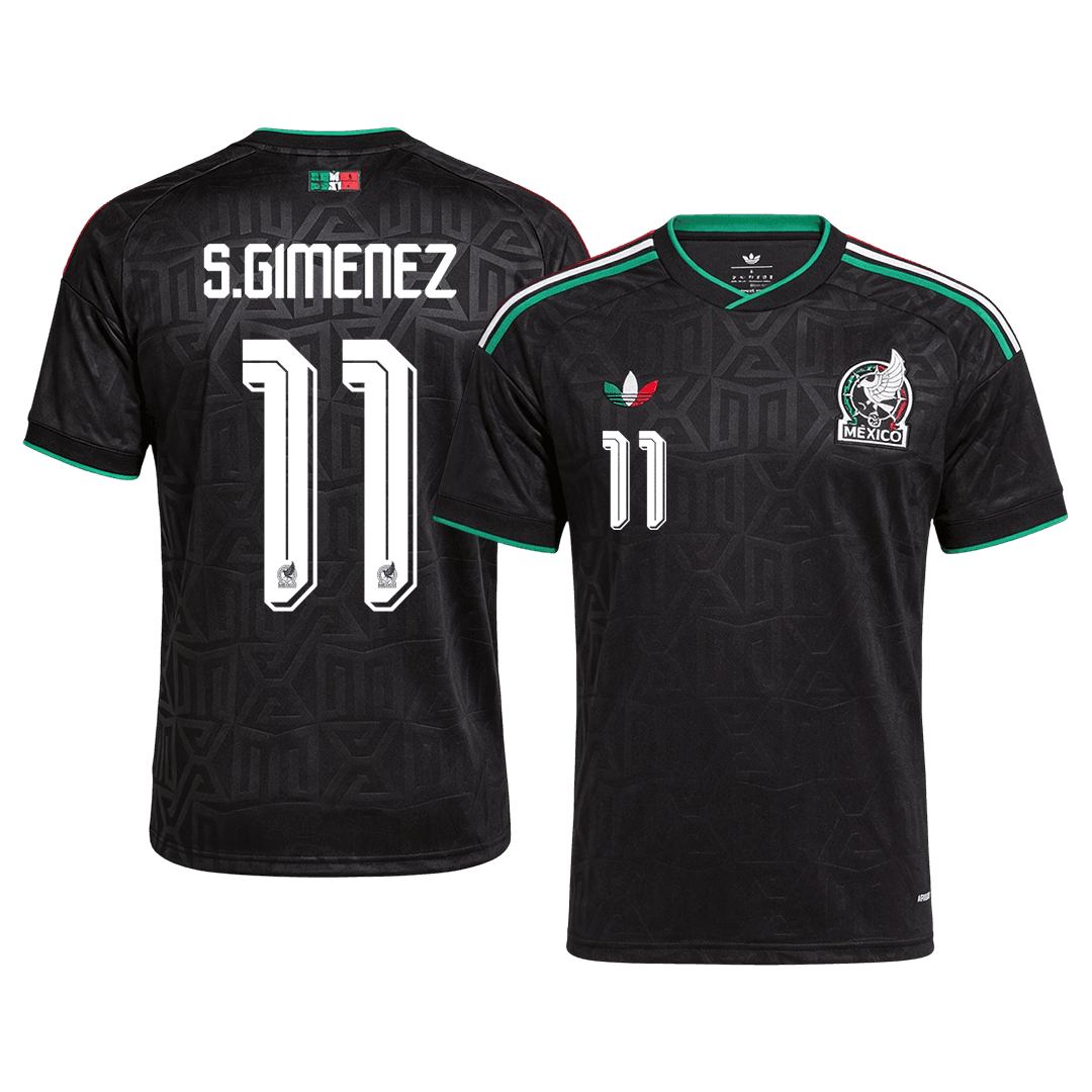 S.GIMENEZ #11 México Terceira Copa do Mundo Camisa 2026 Preto