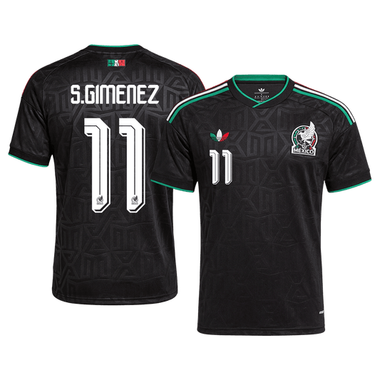 S.GIMENEZ #11 México Terceira Copa do Mundo Camisa 2026 Preto