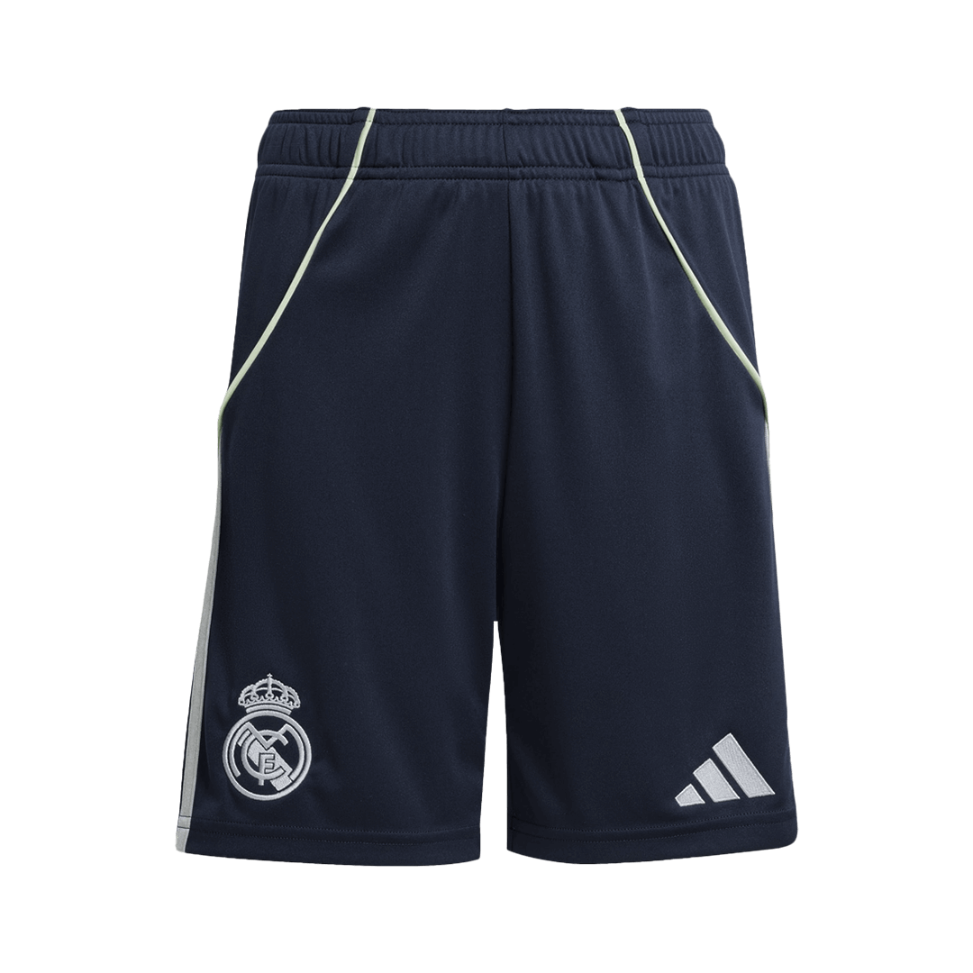 Real Madrid Fora Camisa Conjunto (Camisola + Calções) 2025/26-Marinha