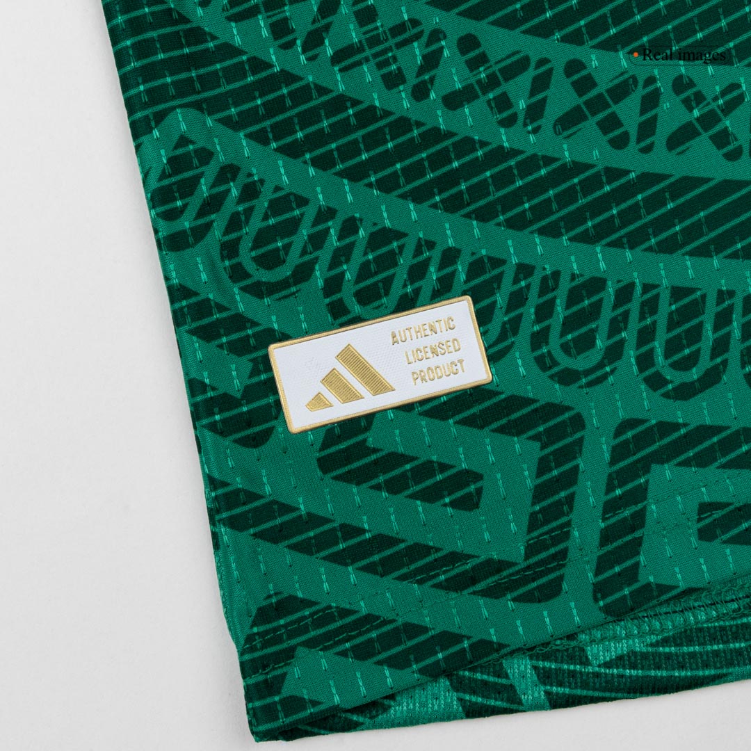 Versão do Jogador Raúl #9 México Casa Copa do Mundo Futebol Camisas 2026 Verde