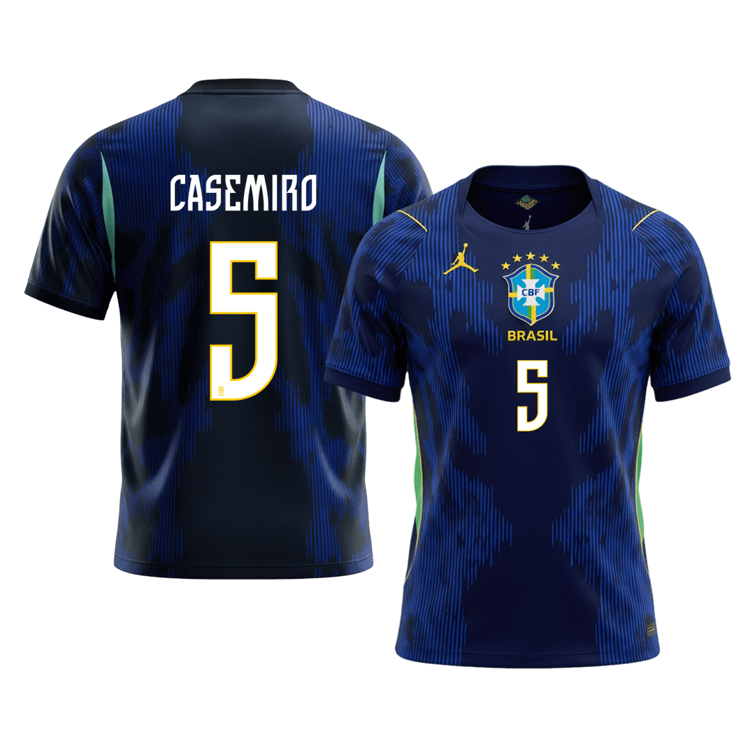 CASEMIRO #5 Brasil Fora Copa do Mundo Camisa 2026 Marinha