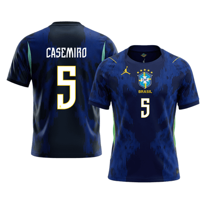 CASEMIRO #5 Brasil Fora Copa do Mundo Camisa 2026 Marinha