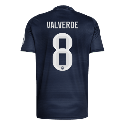 VALVERDE #8 Real Madrid Fora Camisa 2025/26- Marinha