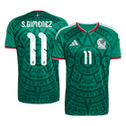 S.GIMENEZ #11 México Casa Camisa 2026 Verde