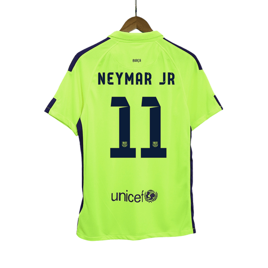 Camisola Retro Barcelona NEYMAR JR #11 Terceira Fora Camisola de Futebol 2014/15 2025/26
