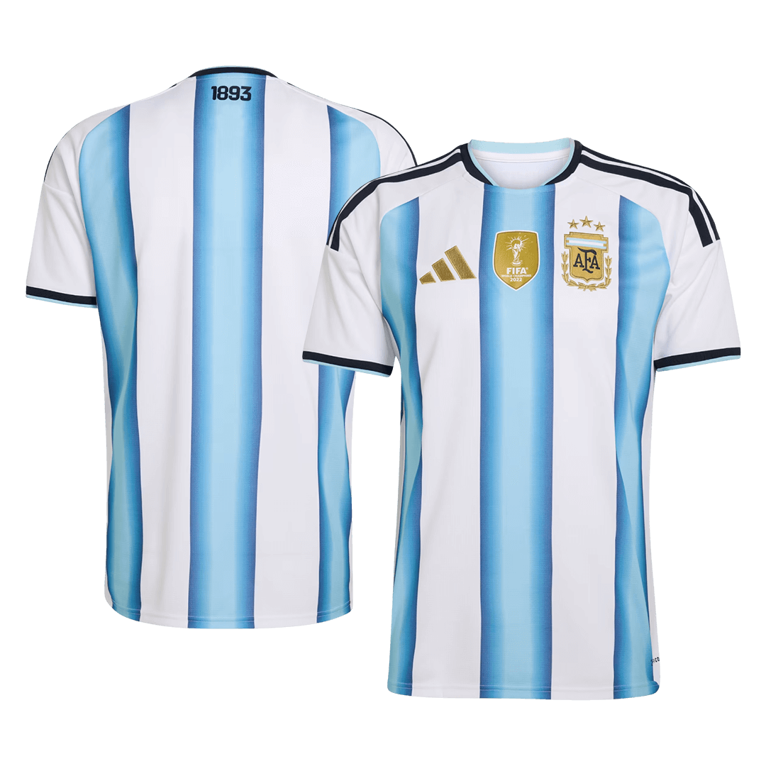 Argentina Casa Copa do Mundo Camisa Conjunto(Camisa+Calções) 2026 - camisola de futebol para adeptos em Portugal