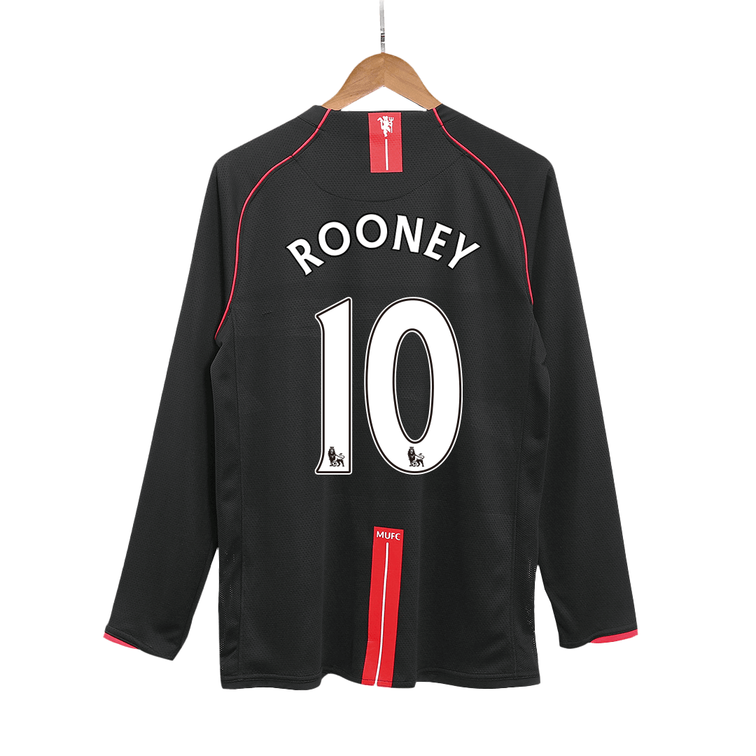 Camisola de futebol retro ROONEY #10 Manchester United 2007/08 2025/26