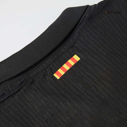 Camisola de futebol Jogador Barcelona vs Travis Scott, camisola alternativa