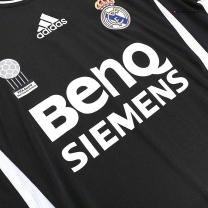 Camisola Retro Real Madrid RAUL #7 Fora de Casa Camisola de Futebol 2006/07