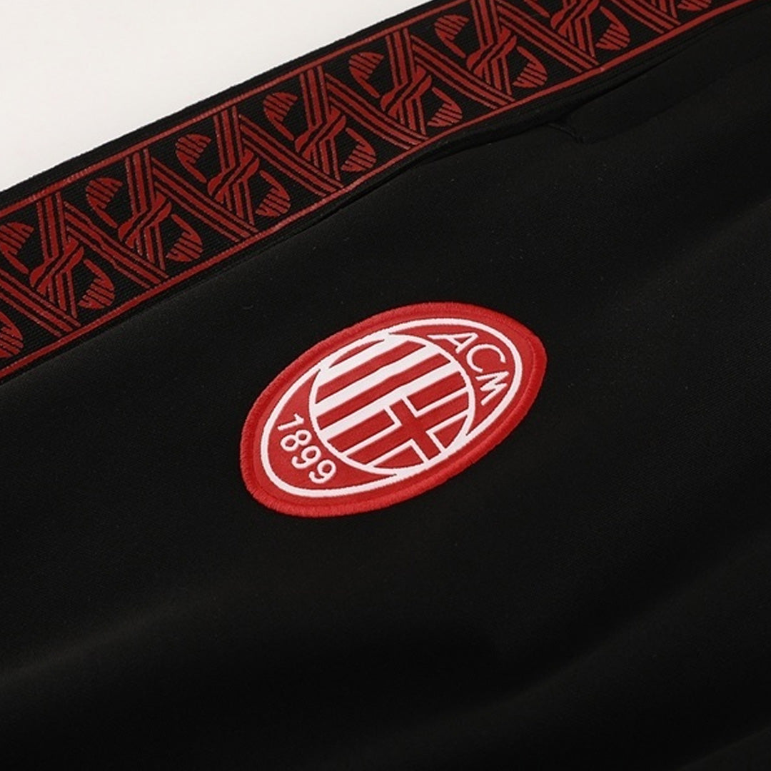 AC Milan Treino Jaqueta Conjunto (Jaqueta+Calças) 2025/26 Branco