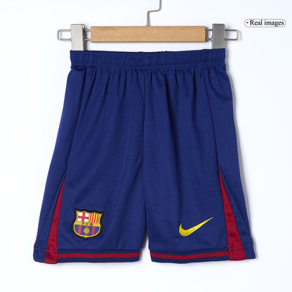 Barcelona Conjunto Infantil Casa 2025/26 Vermelho-Azul