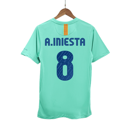 A.INIESTA #8 Barcelona Retro Jersey Away Camisola de futebol 2010/11 2025/26
